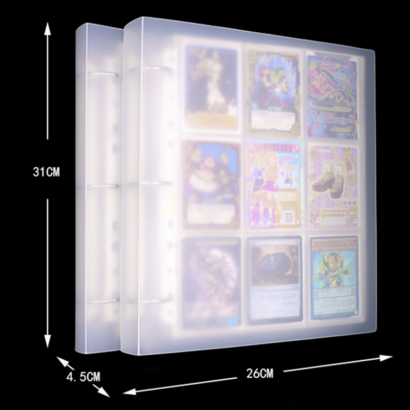 Ring Binder Box - 9 Pocket Removable Ring Binder Card