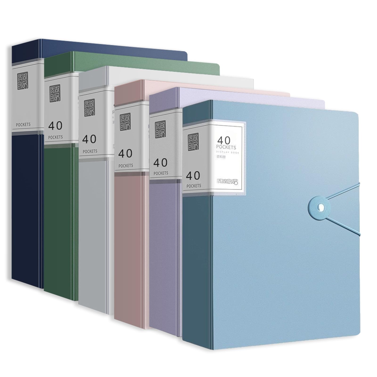 Ring Binder Box - 30/40/60/100 Page Display, Document Organizer for