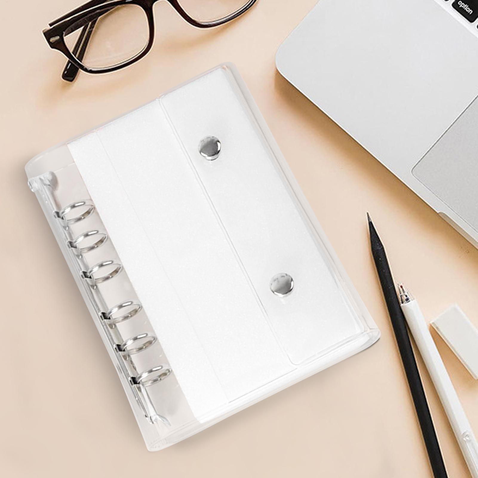 Ring Binder Box - Clear Binder Covers A6/A7 6-Ring Clear