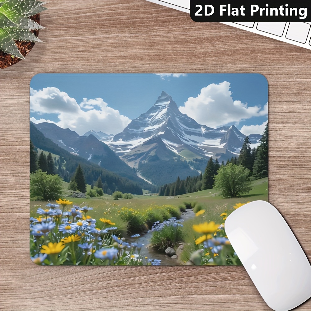 Desk Setup Gear - Gaming Office Non-Slip Mouse Pad Scenic
