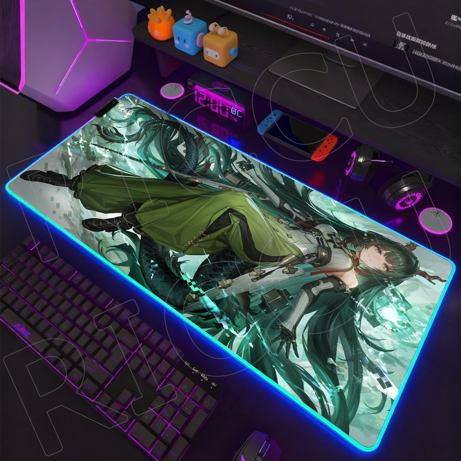 Desk Setup Rgb - RGB HD XXL Arknights Endfield Zhuang