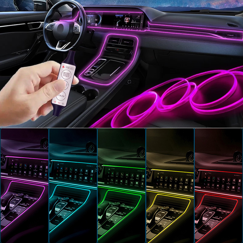 Ambient Light Bar Usb - 1/2/3/4/5M Car Interior Light Decorative Ambient