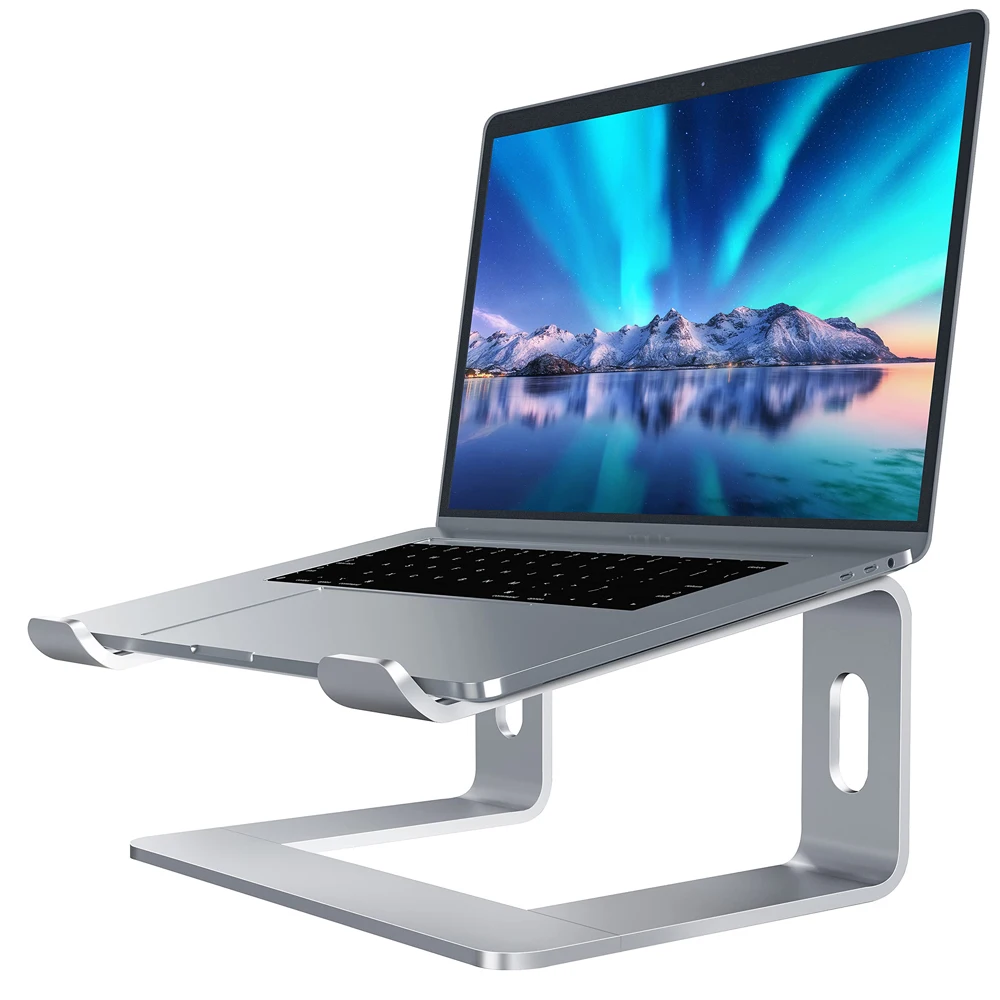 Desk Setup Mac - Laptop Stand Ergonomic Laptops Elevator Desk