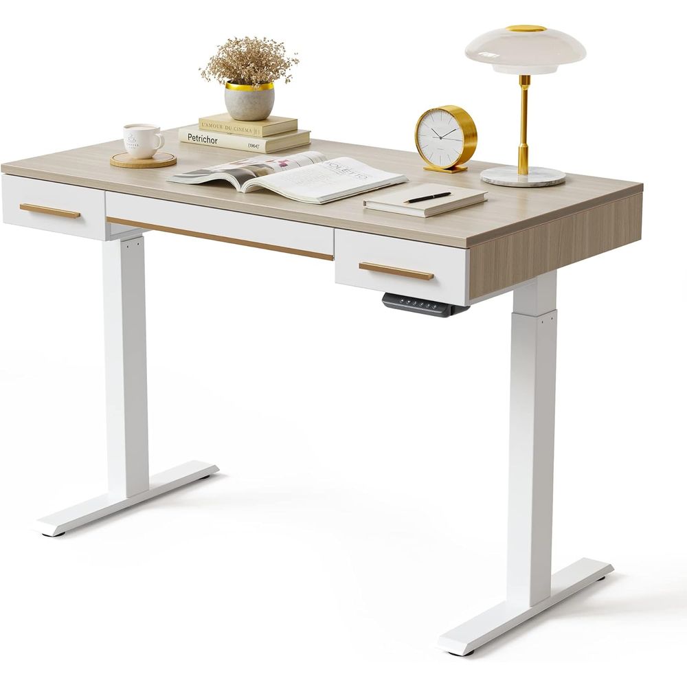 Desk Drawer Unit - Electric Standing Desk, 3 Drawers, 48