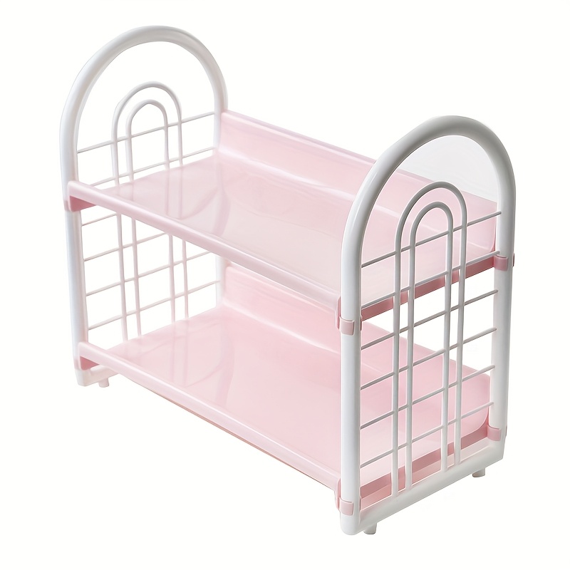 1pc Double Layer Multi-Functio - Desk Setup Shelves incelemesi ve fiyatı