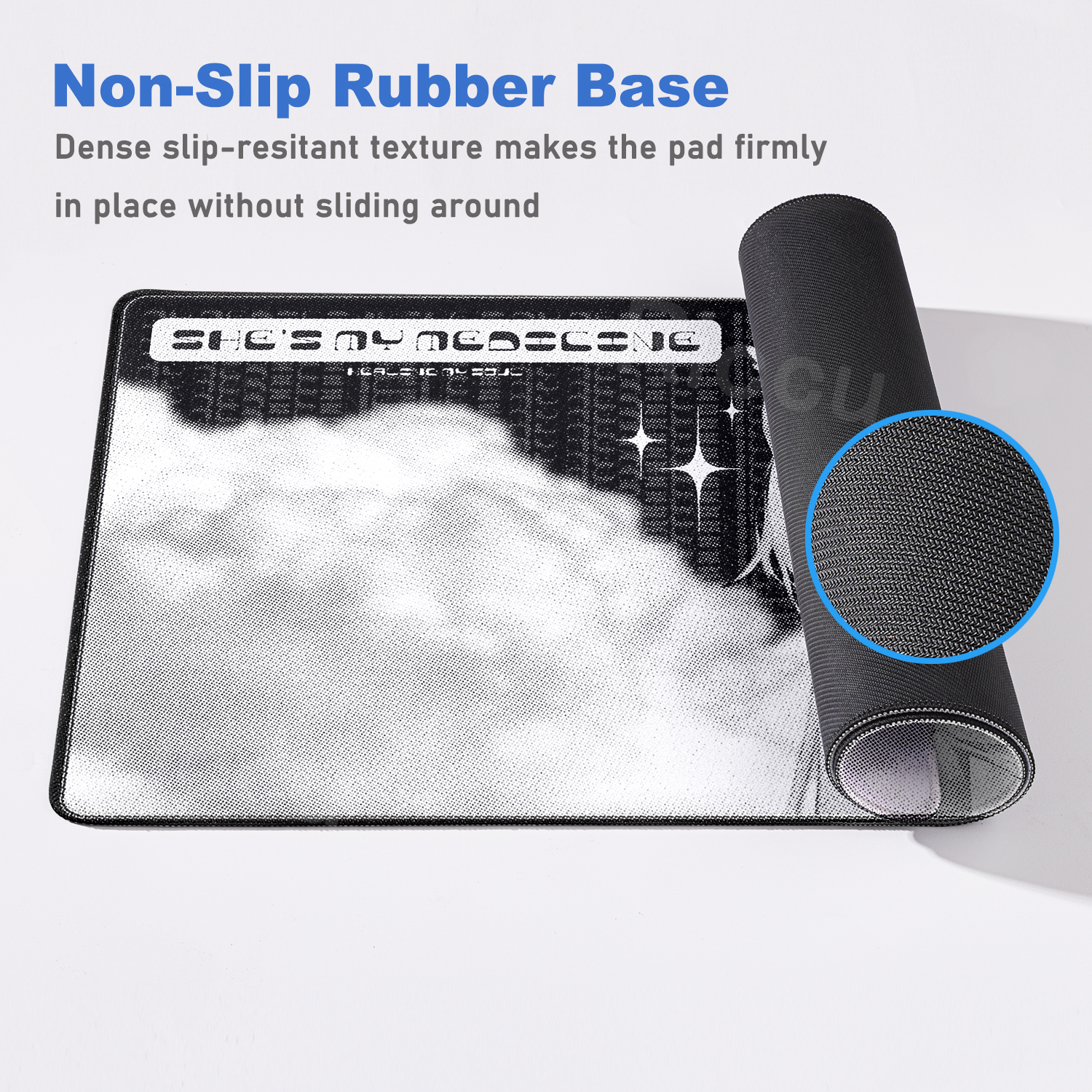 Angel Mousepad Black White Cut - Desk Setup Anime incelemesi ve fiyatı
