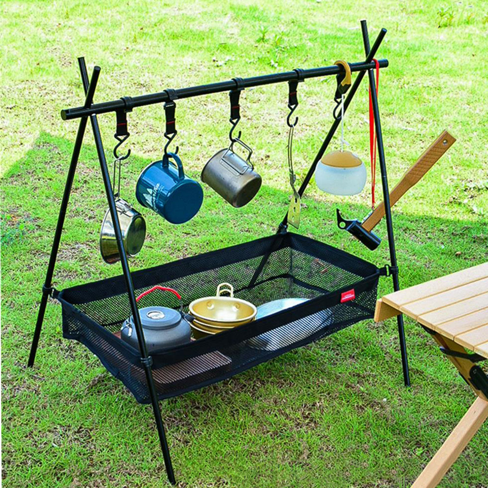 Picnic Under Table Storage Bag - Desk Setup Organizer incelemesi ve fiyatı