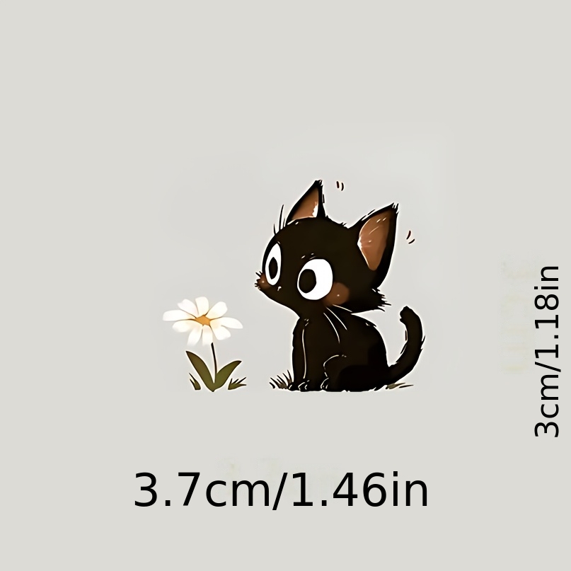 1PC Cute Black Cat Flower Stic - Desk Setup Gear incelemesi ve fiyatı