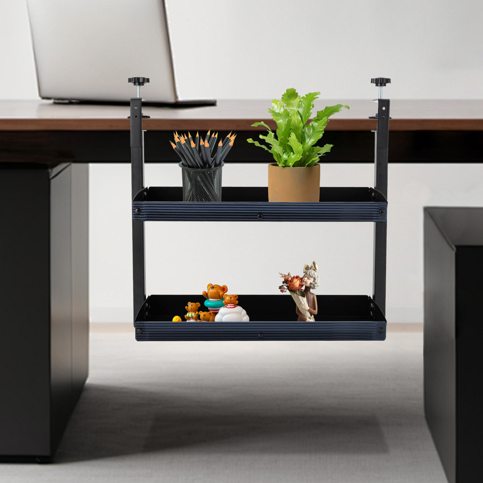 Clamp-on Desk Shelf, 2-Tier, A - Desk Setup Organizer incelemesi ve fiyatı