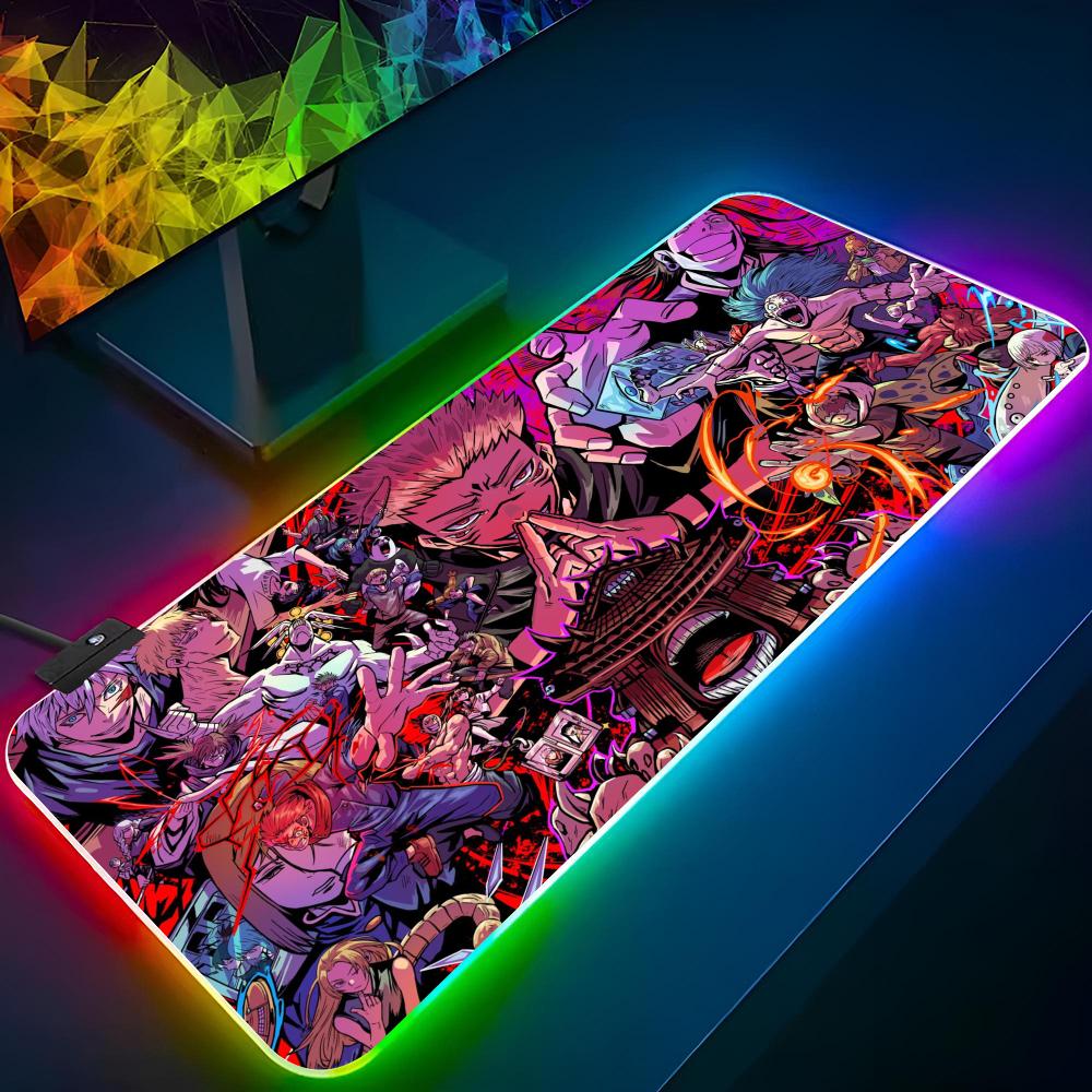 Anime J-jujutsu K-kaisen Mouse - Desk Setup Rgb incelemesi ve fiyatı