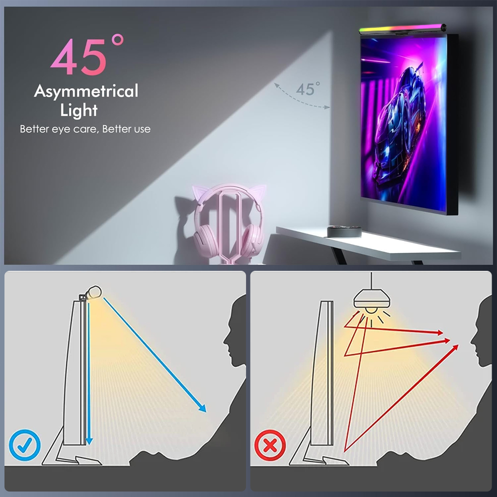 Screen Hanging Lamp Monitor Li - Desk Setup Rgb incelemesi ve fiyatı