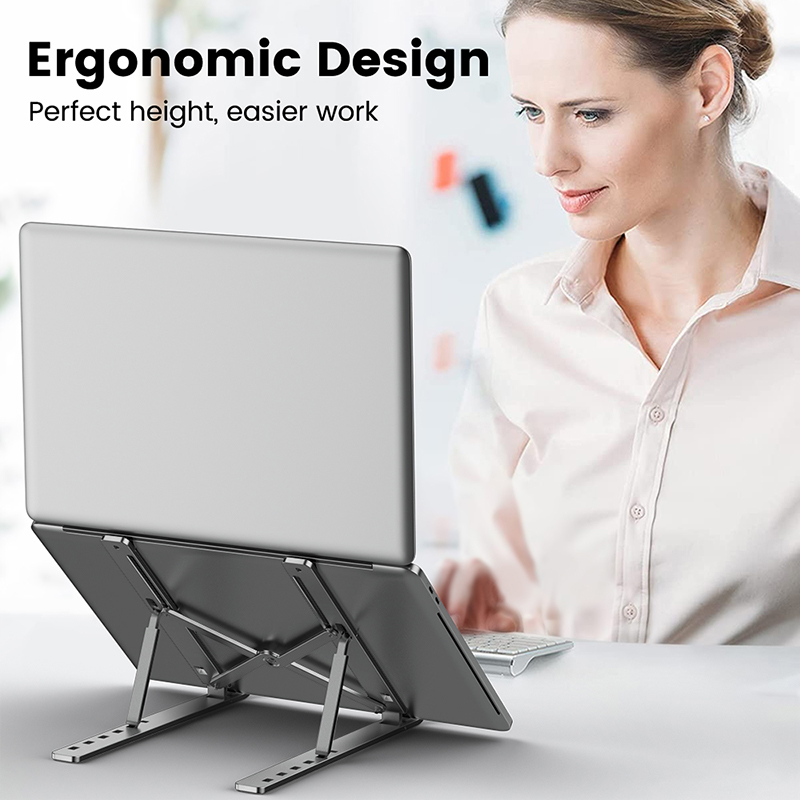 Metal Portable Foldable Laptop - Desk Setup Mac incelemesi ve fiyatı