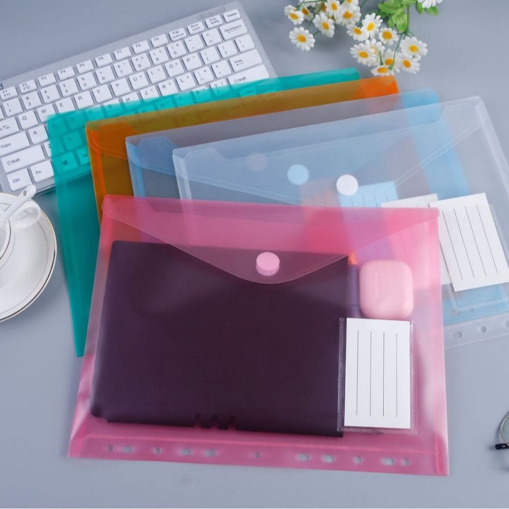A4 Colorful Transparent File F - Ring Binder Box incelemesi ve fiyatı