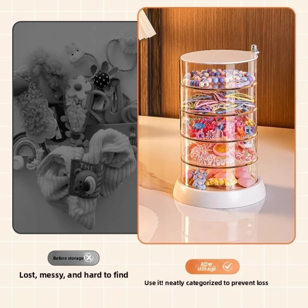 360 Rotating Clear Hair Access - Cable Box Organizer incelemesi ve fiyatı