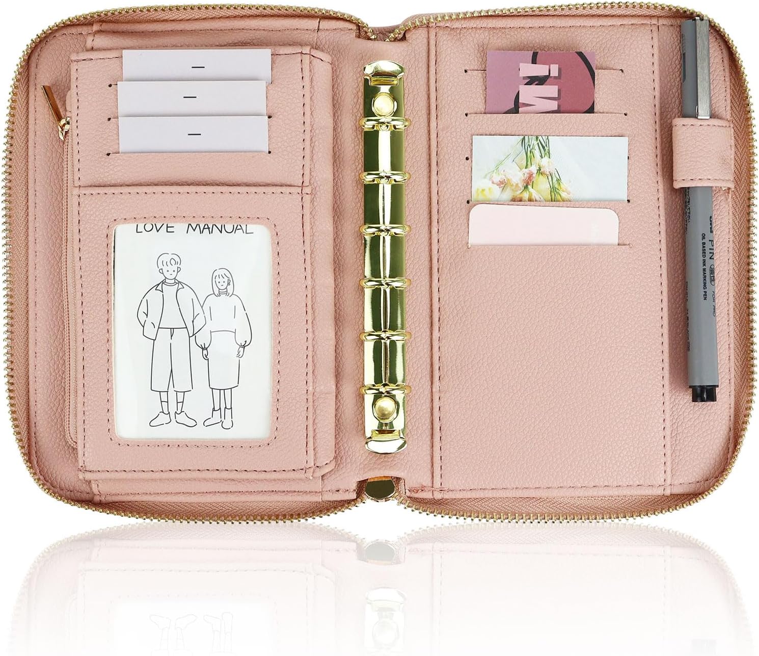 A7 Leather Budget Binder Cash  - Ring Binder Box incelemesi ve fiyatı