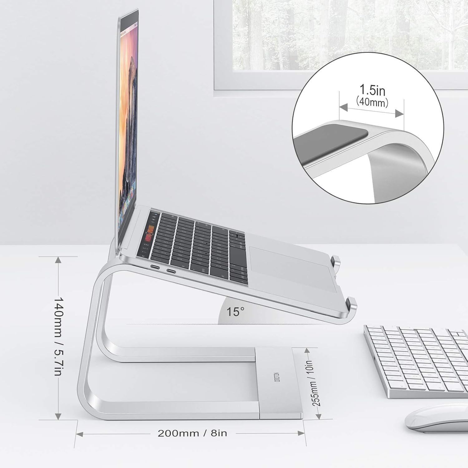 Adjustable Laptop Stand, Detac - Desk Setup Mac incelemesi ve fiyatı