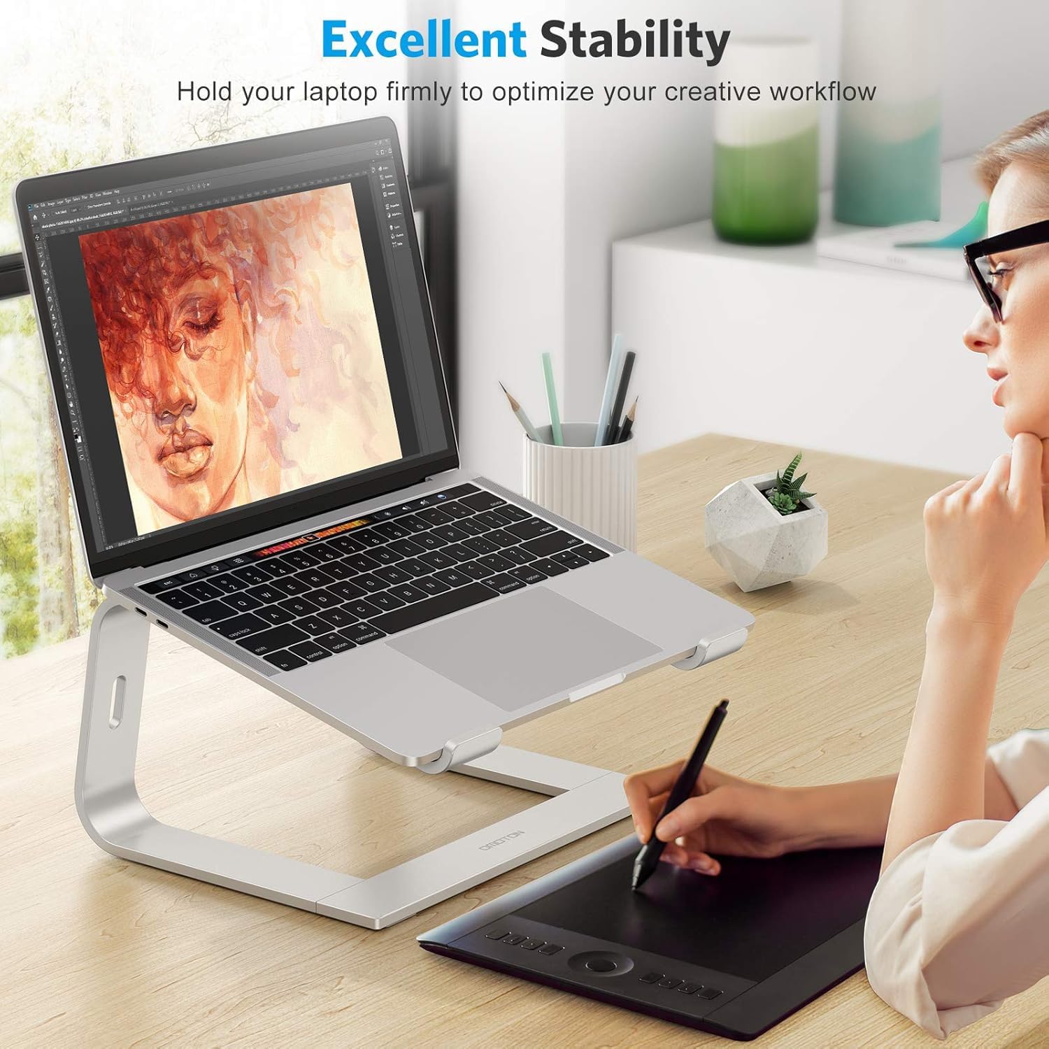 Adjustable Laptop Stand, Detac - Desk Setup Mac incelemesi ve fiyatı