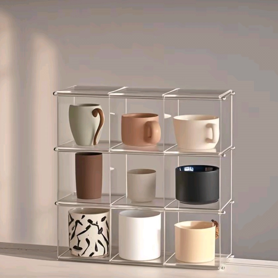Acrylic Display Shelf Cups Sto - Desk Setup Organizer incelemesi ve fiyatı