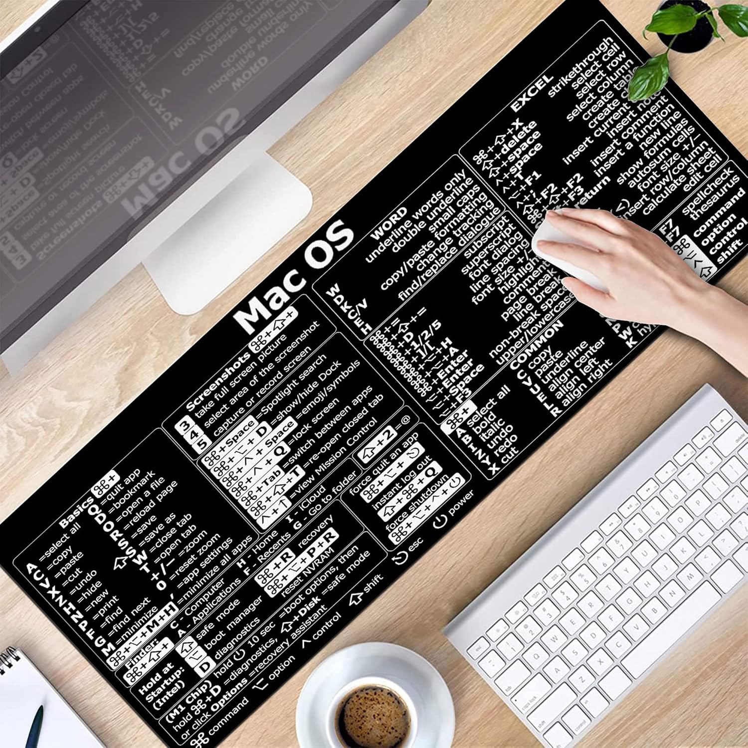 Mac os Shortcuts, Word/Excel ( - Desk Setup Mac incelemesi ve fiyatı