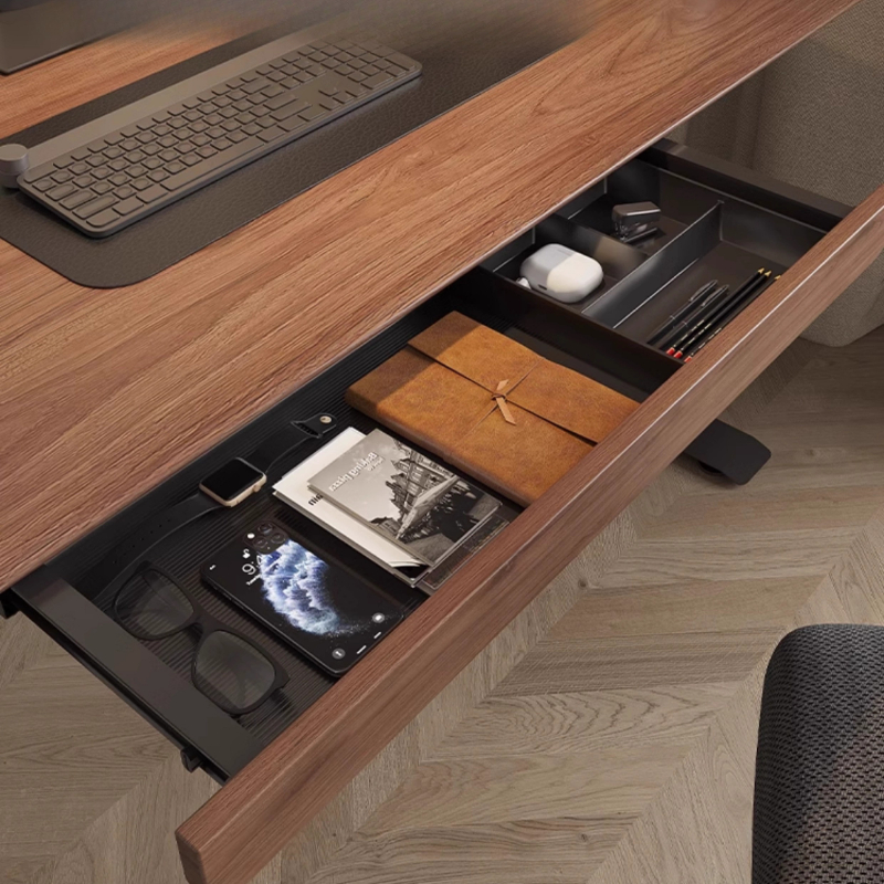 Walnut Wood Under Desk Drawer  - Desk Drawer Unit incelemesi ve fiyatı