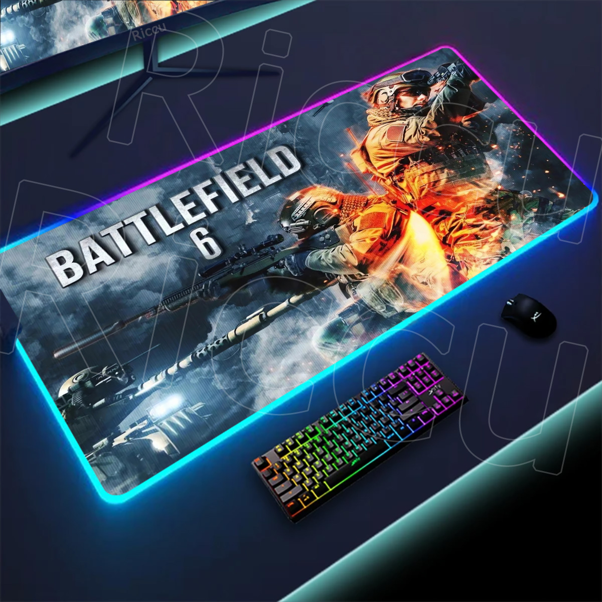 New Gamer Rgb Desk Mat Back Li - Desk Setup Rgb incelemesi ve fiyatı