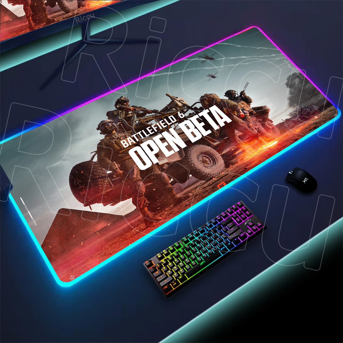 New Gamer Rgb Desk Mat Back Li - Desk Setup Rgb incelemesi ve fiyatı