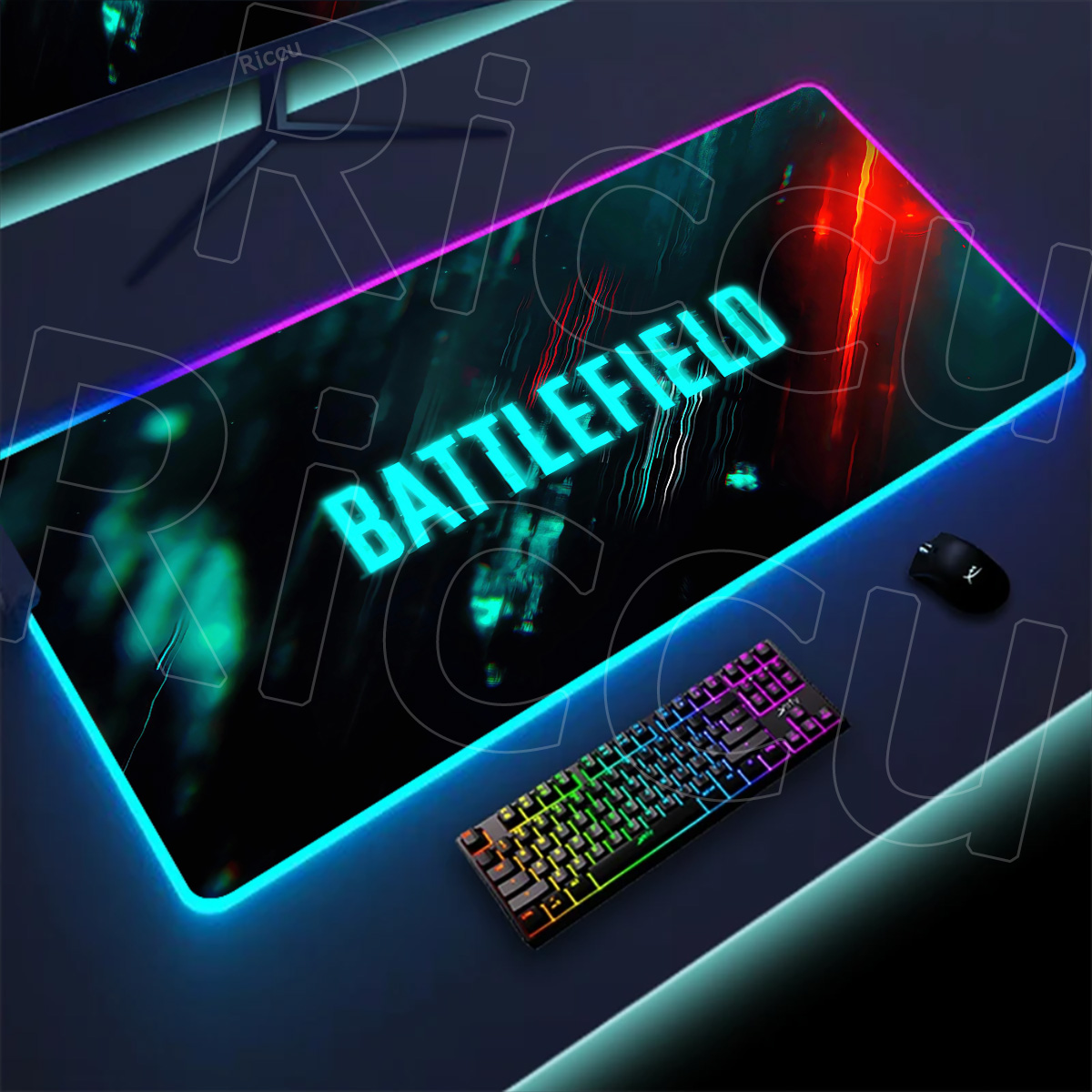 New Gamer Rgb Desk Mat Back Li - Desk Setup Rgb incelemesi ve fiyatı