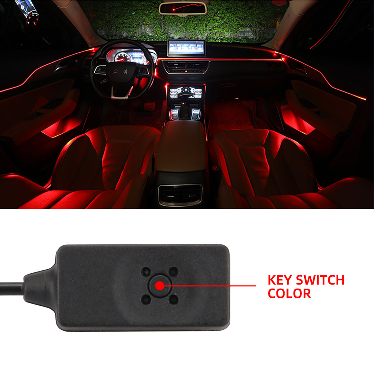 3/5M Auto Atmosphere Lighting  - Ambient Light Bar Usb incelemesi ve fiyatı