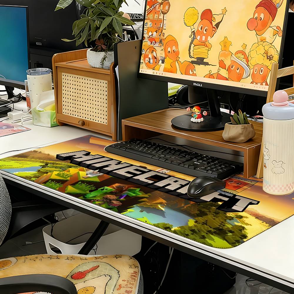 M-Minecraft Game Mouse Pad Gam - Desk Setup Anime incelemesi ve fiyatı