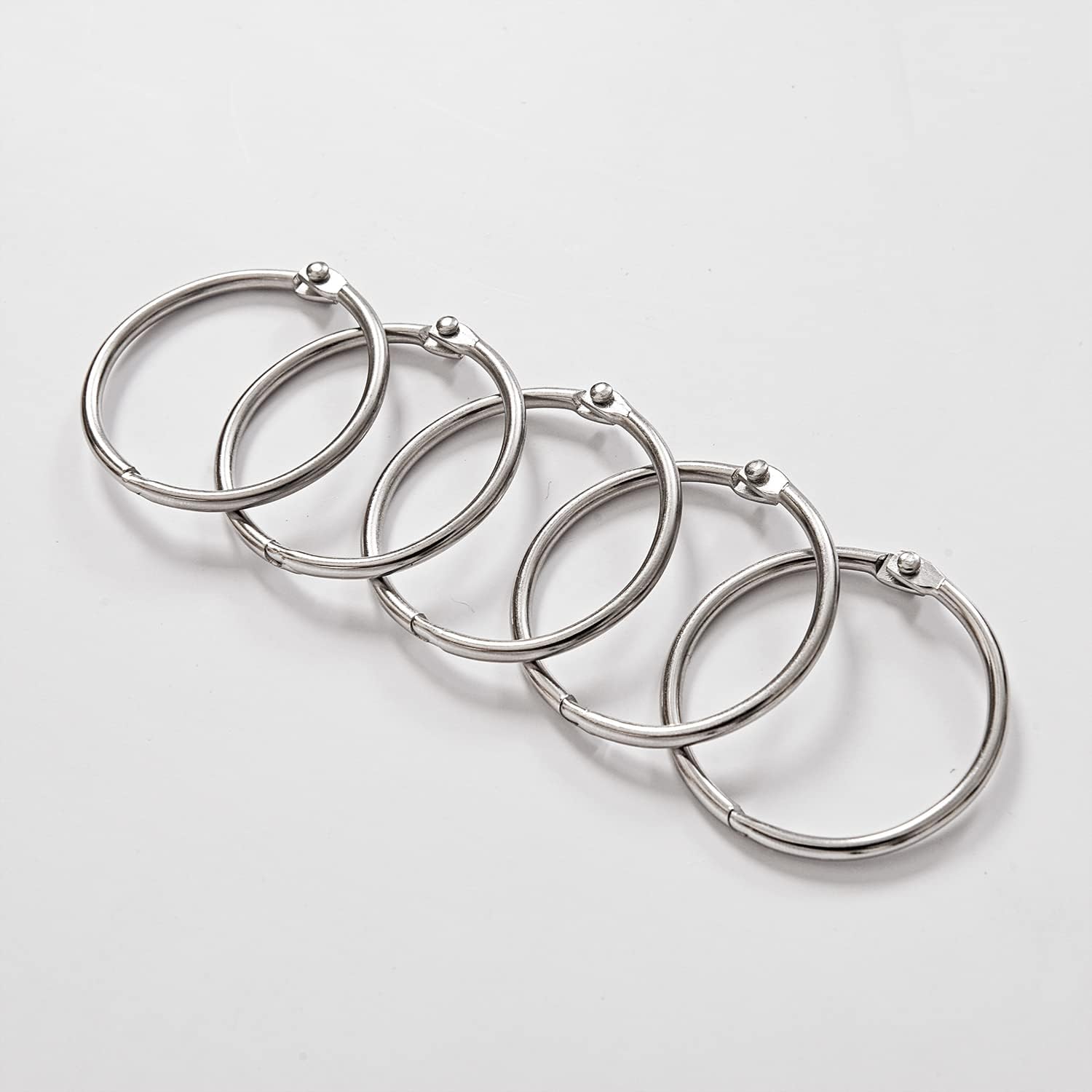 24 Pack Shower Curtain Rings,R - Ring Binder Box incelemesi ve fiyatı