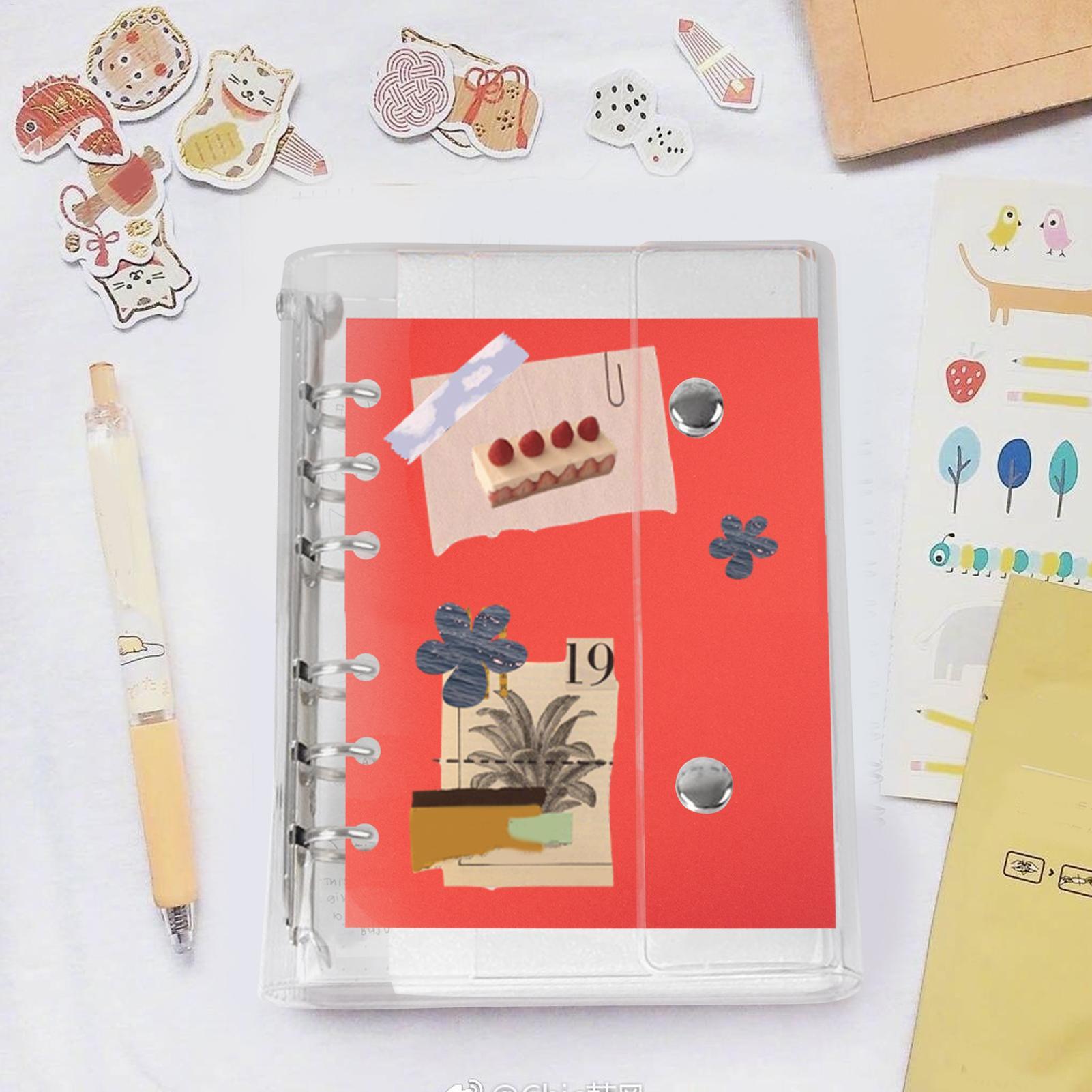 Clear Binder Covers A6/A7 6-Ri - Ring Binder Box incelemesi ve fiyatı