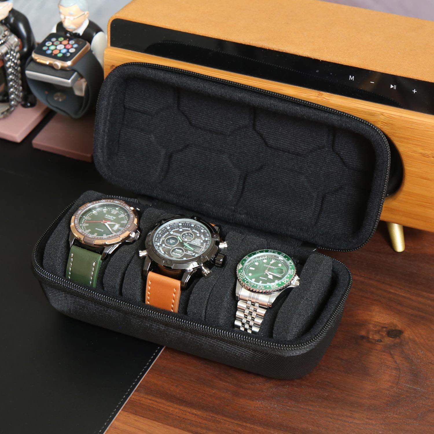 Watch Box Organizer For Men or - Cable Box Organizer incelemesi ve fiyatı