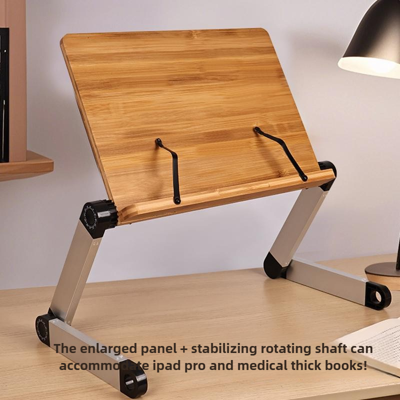 Adjustable Bamboo Bed Desk Fol - Desk Setup With Ipad incelemesi ve fiyatı