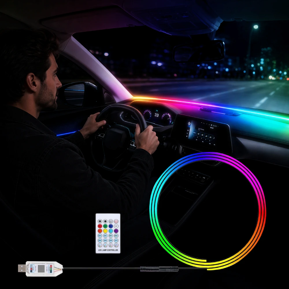 Car Windshield Ambient Light S - Ambient Light Bar Usb incelemesi ve fiyatı