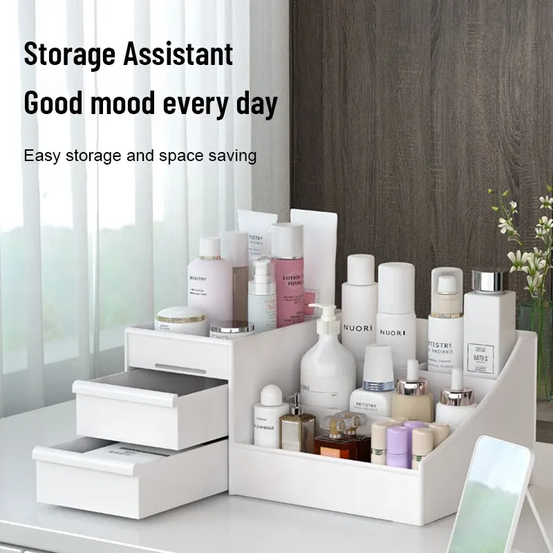 NEW 1pc White Drawer Makeup St - Desk Drawer Unit incelemesi ve fiyatı