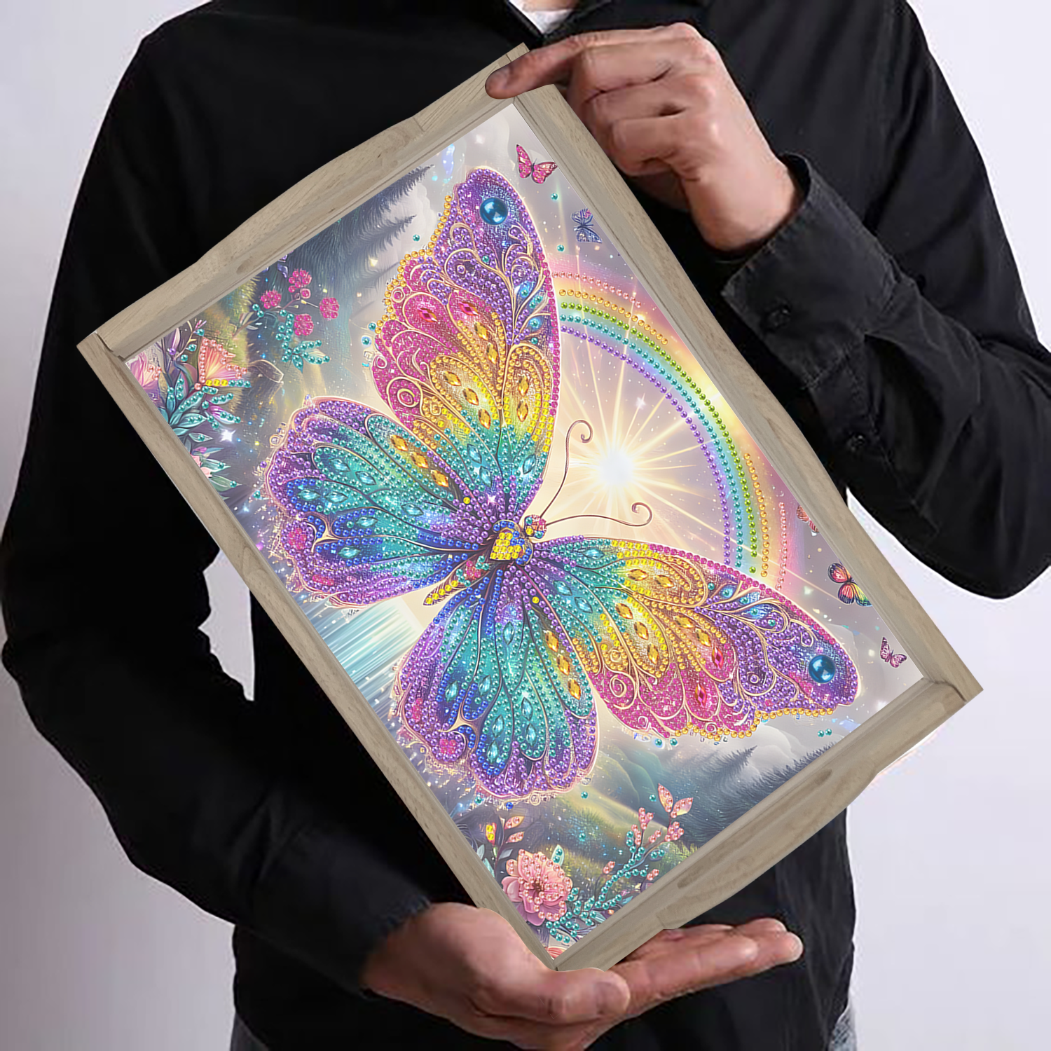 A DIY diamond painting square  - Desk Setup Organizer incelemesi ve fiyatı