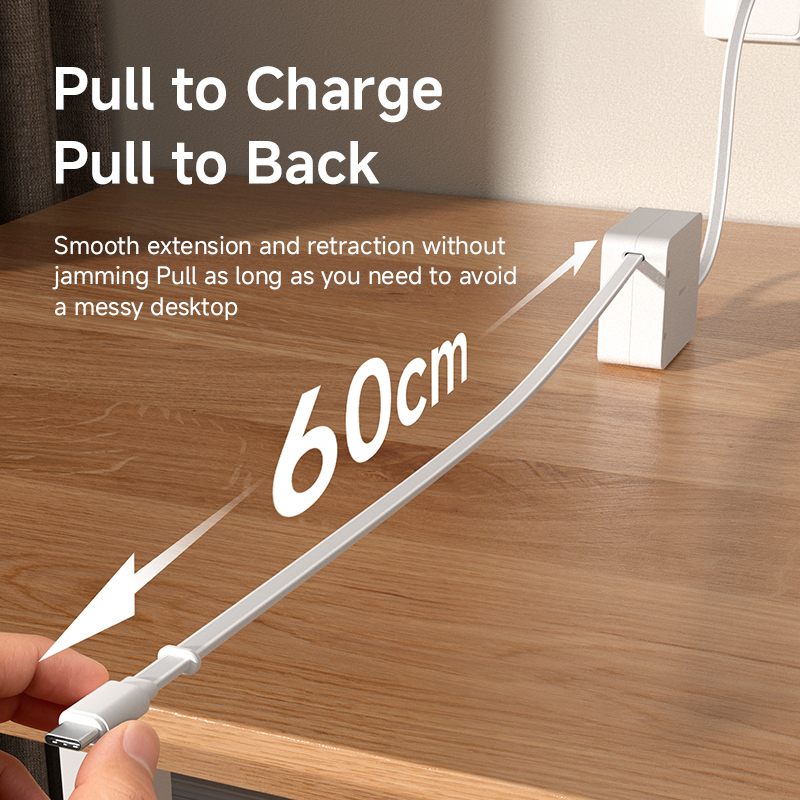 Hagibis Retractable USB C Cabl - Desk Setup Mac incelemesi ve fiyatı