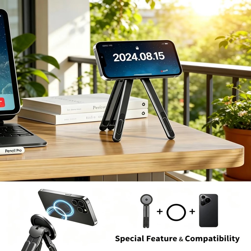 Magnetic Phone Holder Laptop A - Desk Setup Mac incelemesi ve fiyatı