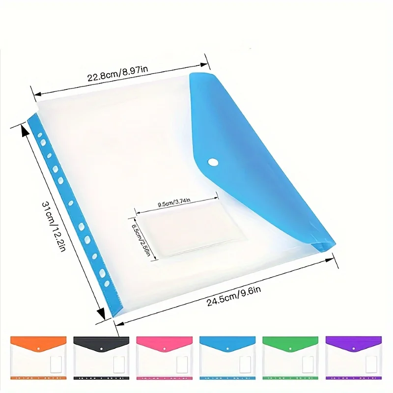 Colorful Plastic File Folders  - Ring Binder Box incelemesi ve fiyatı