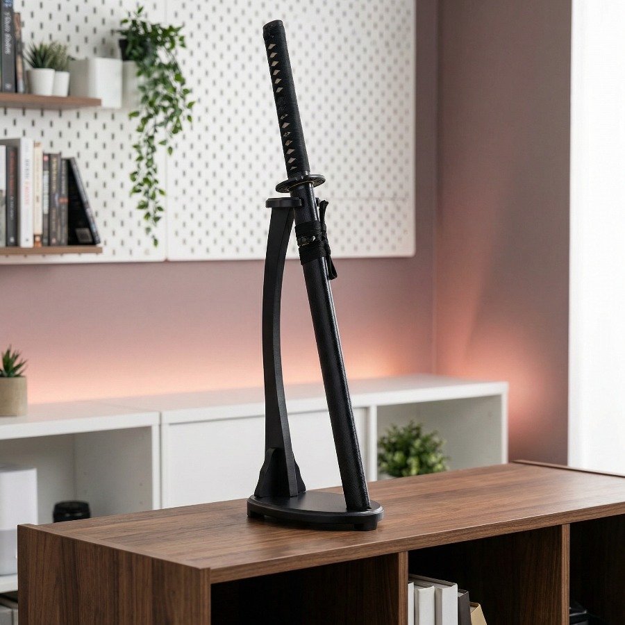 Vertical Katana Stand Sword Sh - Desk Setup Shelves incelemesi ve fiyatı
