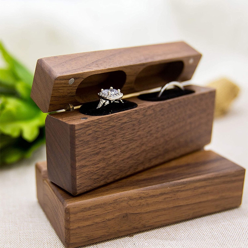 ZB91 Fashion Wood Ring Box for - Ring Binder Box incelemesi ve fiyatı