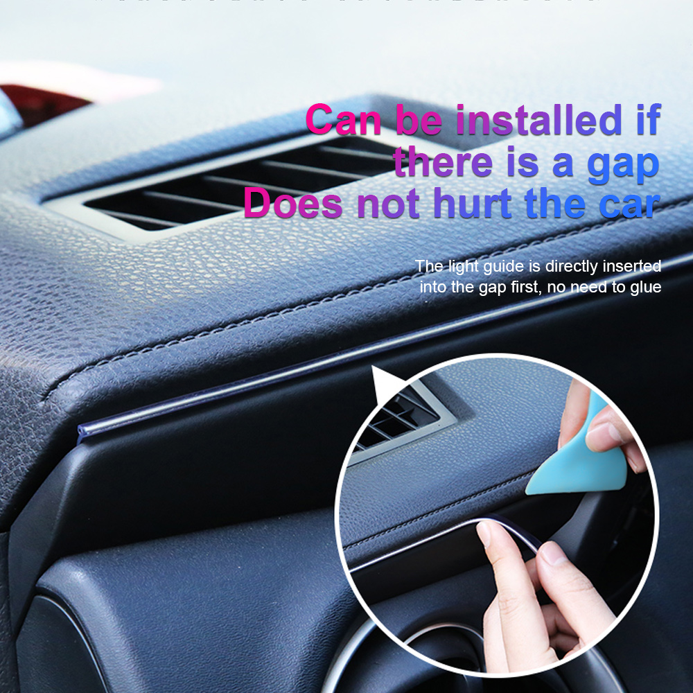 1/2/3/4/5M Car Interior Light  - Ambient Light Bar Usb incelemesi ve fiyatı