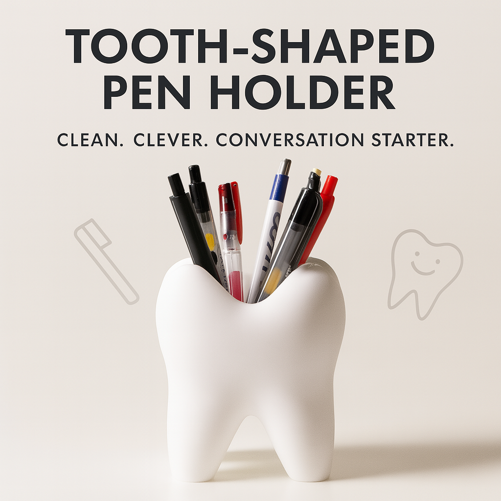 3D Printed Tooth Shaped Organi - Desk Setup Shelves incelemesi ve fiyatı