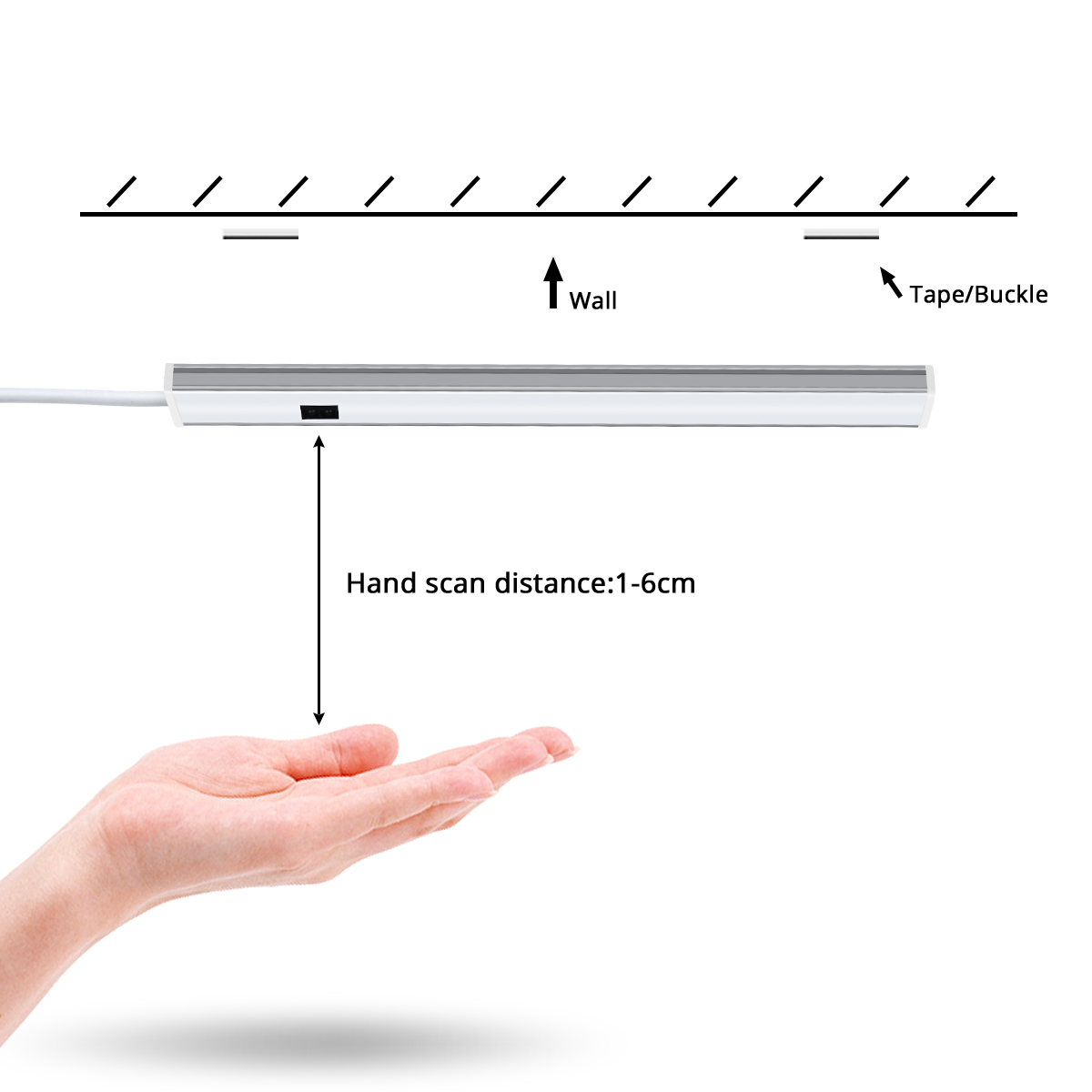 USB Kitchen LED Lights Under C - Desk Setup Shelves incelemesi ve fiyatı