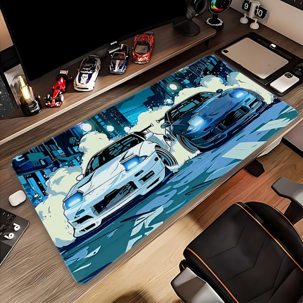 Anime Style Blue White Sports  - Desk Setup Anime incelemesi ve fiyatı
