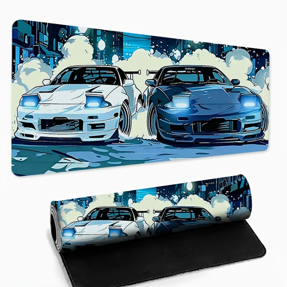 Anime Style Blue White Sports  - Desk Setup Anime incelemesi ve fiyatı