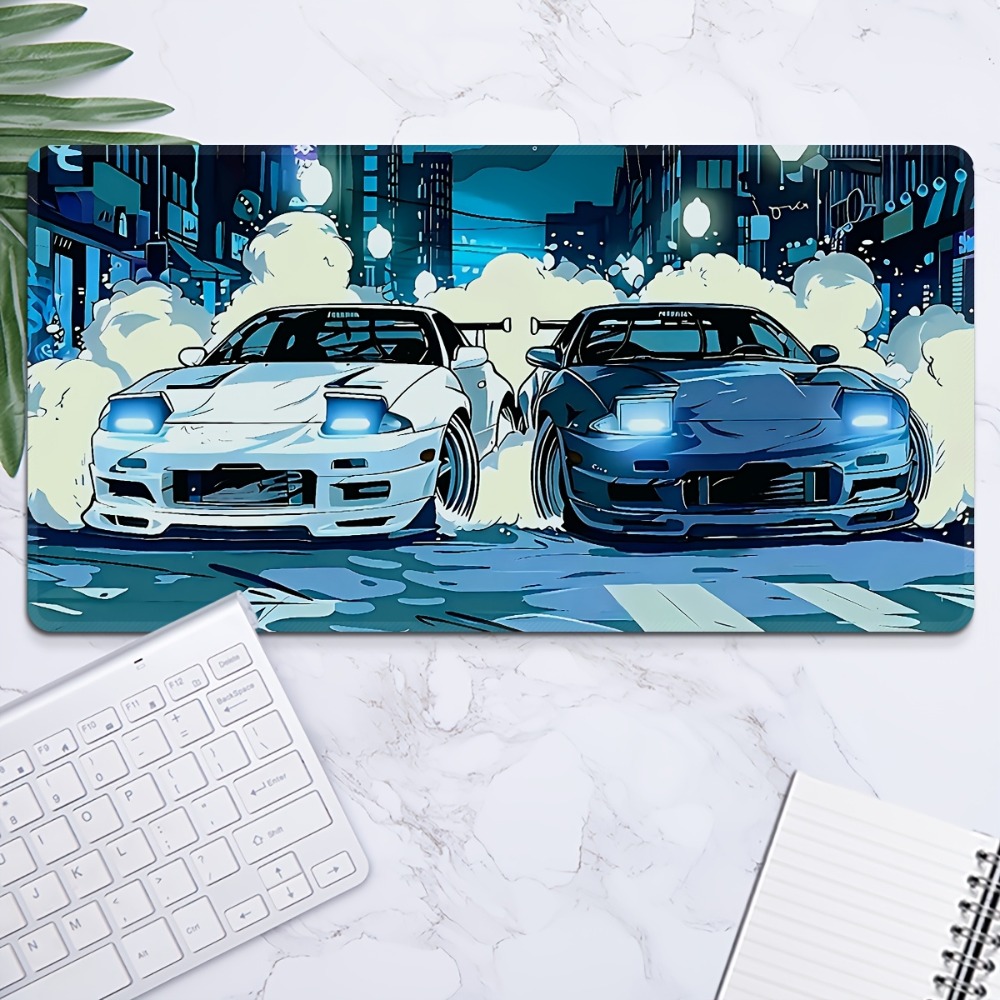 Anime Style Blue White Sports  - Desk Setup Anime incelemesi ve fiyatı