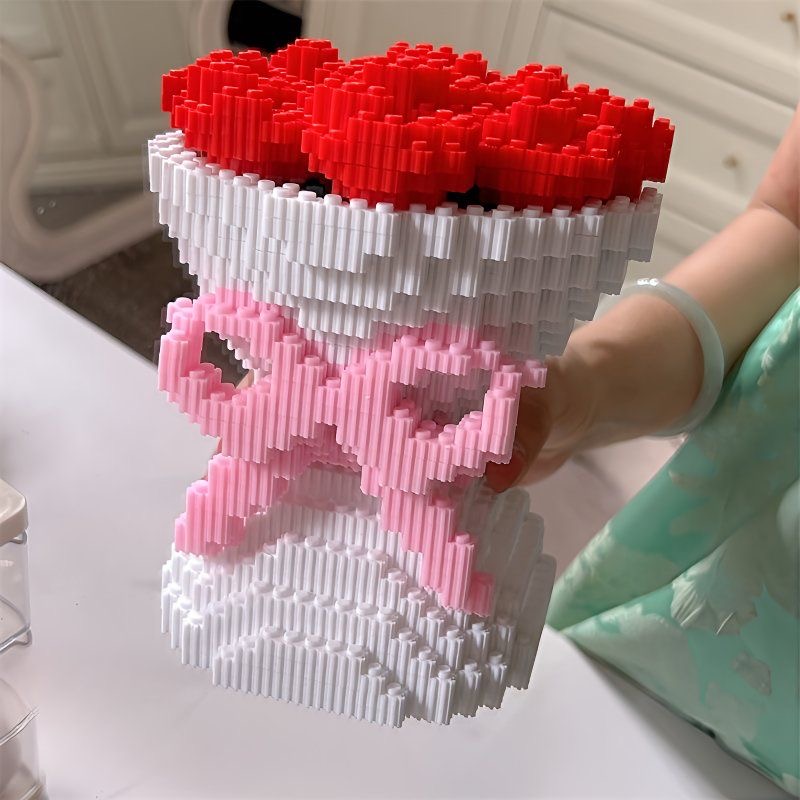 Red Rose Bundle Building Block - Desk Setup Gear incelemesi ve fiyatı