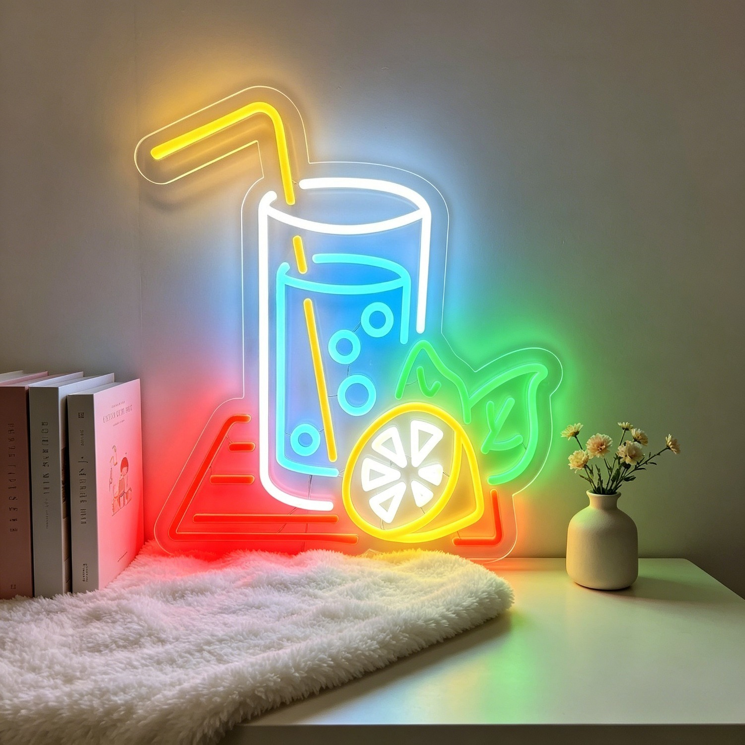 Soda Lemon Neon Sign Adjustabl - Ambient Light Bar Usb incelemesi ve fiyatı