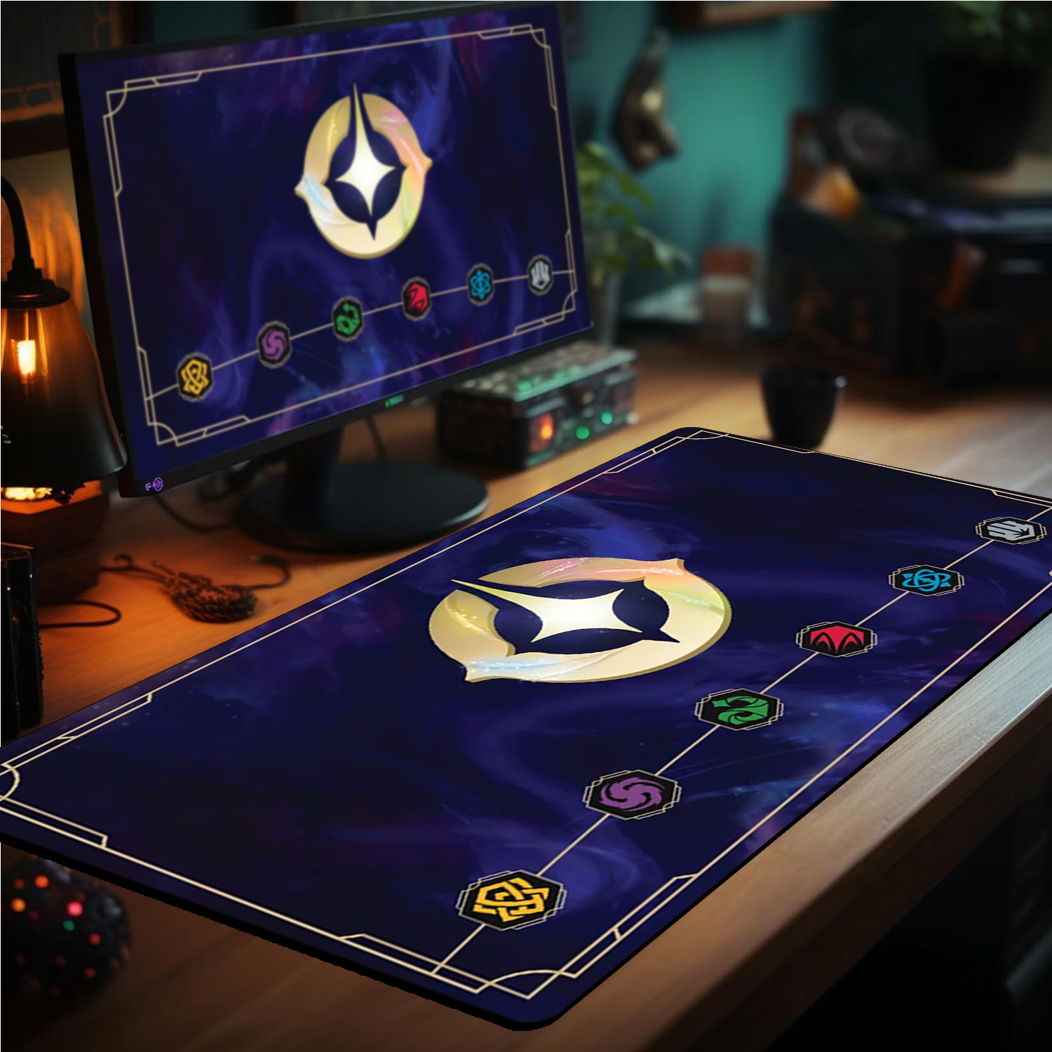 Lorcana Play Mat Mouse Pad Tra - Desk Setup Trading incelemesi ve fiyatı